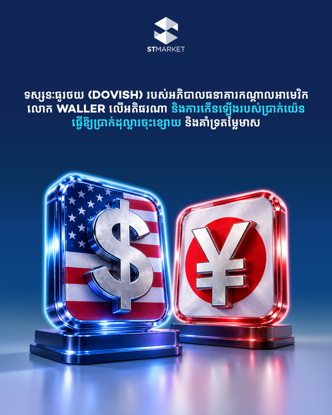 Market Daily Dose: Fed Governor Waller’s Dovish Inflation View and Yen Surge Weaken the US Dollar, Supporting Gold